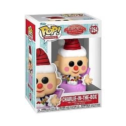 RUDOLPH, LE PETIT REINE AU NEZ ROUGE -  FIGURINE POP! EN VINYLE DE CHARLIE-IN-THE-BOX (10 CM) -  RUDOLPH 60E ANNIVERSAIRE 1264