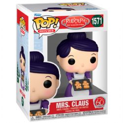 RUDOLPH, LE PETIT REINE AU NEZ ROUGE -  FIGURINE POP! EN VINYLE DE MRS CLAUS (10 CM) -  RUDOLPH 60E ANNIVERSAIRE 1571