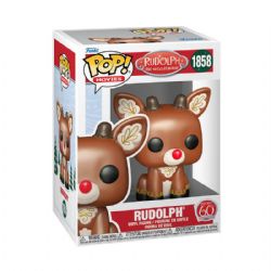 RUDOLPH, LE PETIT REINE AU NEZ ROUGE -  FIGURINE POP! EN VINYLE DE RUDOLPH (10 CM) -  RUDOLPH 60E ANNIVERSAIRE 1858