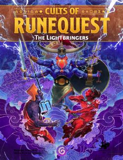 RUNEQUEST -  THE LIGHTBRINGERS HC (ANGLAIS) -  CULTS OF RUNEQUEST BRP