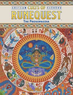 RUNEQUEST -  THE PROSOPAEDIA HC (ANGLAIS) -  CULTS OF RUNEQUEST BRP