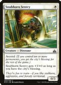 Rivals of Ixalan -  Snubhorn Sentry