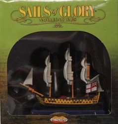 SAILS OF GLORY -  NAPOLEONIC WARS - HMS QUEEN CHARLOTTE 1790 - SHIP PACK