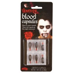 SANG -  CAPSULES DE SANG DE ZOMBIE (6)