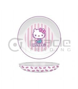 SANRIO -  BOL À DÎNER HELLO KITTY – RAYURES (23 CM)