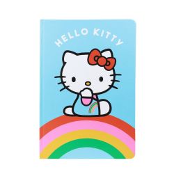 SANRIO -  CAHIER A5 HELLO KITTY ARC-EN-CIEL