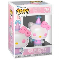 SANRIO -  FIGURINE POP! EN VINYLE DE HELLO KITTY AVEC BALLON (10 CM) -  50EME ANNIVERSAIRE HELLO KITTY 76