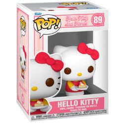 SANRIO -  FIGURINE POP! EN VINYLE DE HELLO KITTY AVEC GÂTEAU (10 CM) -  HELLO KITTY ET SES AMIS 89