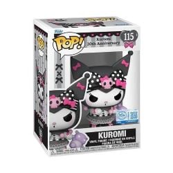 SANRIO -  FIGURINE POP! EN VINYLE DE KUROMI AVEC BAKU (10 CM) -  ANNIVERSAIRES DE KUROMI & MY MELODY 115