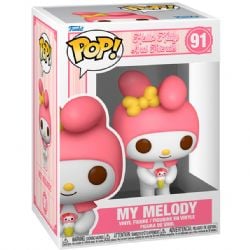 SANRIO -  FIGURINE POP! EN VINYLE DE MY MELODY AVEC CORNET (10 CM) -  HELLO KITTY ET SES AMIS 91