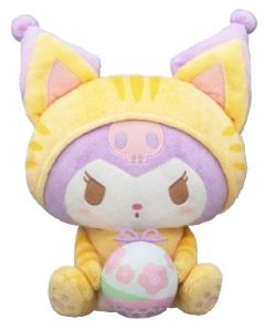 SANRIO -  PELUCHE DE KUROMI EN COSTUME DE CHAT