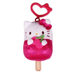 SANRIO -  PORTE-CLÉS PELUCHE DE HELLO KITTY (POPSICLE)