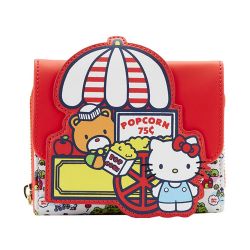 SANRIO -  PORTE-FEUILLES DE HELLO KITTY AND FRIENDS CARNIVAL -  LOUNGEFLY