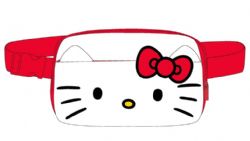 SANRIO -  SAC À BANDOUILIÈRE VISAGE DE HELLO KITTY