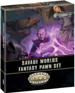SAVAGE WORLDS: ADVENTURE EDITION -  FANTASY PAWN SET (ANGLAIS) -  PAWN SET SW