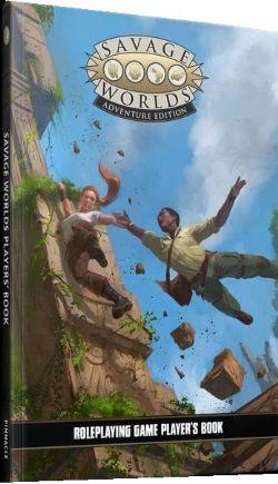 SAVAGE WORLDS -  PLAYER'S BOOK - TP (ANGLAIS) -  ADVENTURE EDITION