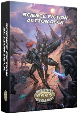 SAVAGE WORLDS -  SCIENCE FICTION ACTION DECK (ANGLAIS) -  ADVENTURE EDITION