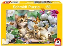 SCHMIDT PUZZLE -  CHATONS ESPIÈGLES (150 PIÈCES)