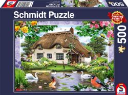 SCHMIDT PUZZLE -  MAISON DE CAMPAGNE ROMANTIQUE (500 PIÈCES)