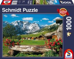 SCHMIDT PUZZLE -  PAYSAGE DE MONTAGNE IDYLLIQUE (1000 PIÈCES)