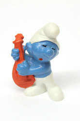 SCHTROUMPFS -  SCHTROUMPF LUTRE - VARIÉTÉ LUTRE ORANGE -  SCHTROUMPFS 1969 20013