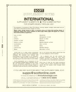 SCOTT INTERNATIONAL -  SUPPLÉMENT 2021 57B (2E PARTIE)