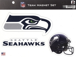 SEAHAWKS DE SEATTLE -  ENSEMBLE D'AIMANTS