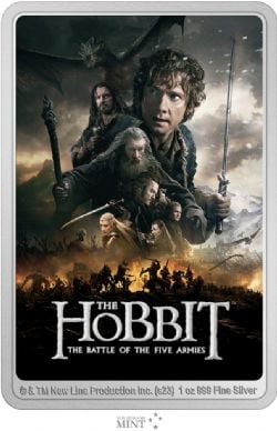 SEIGNEUR DES ANNEAUX, LE -  AFFICHES DE FILM LE HOBBIT™ : LA BATAILLE DES CINQ ARMÉES™ -  PIÈCES DE LA NOUVELLE-ZÉLANDE 2023 03