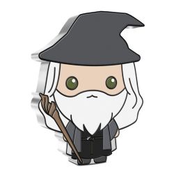 SEIGNEUR DES ANNEAUX, LE -  COLLECTION PIÈCES CHIBI® - SÉRIE LE SEIGNEUR DES ANNEAUX™ : GANDALF LE GRIS -  PIÈCES DE LA NOUVELLE-ZÉLANDE 2021 03