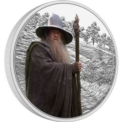 SEIGNEUR DES ANNEAUX, LE -  LE SEIGNEUR DES ANNEAUX™ CLASSIQUE : GANDALF LE GRIS -  PIÈCES DE LA NOUVELLE-ZÉLANDE 2021 02