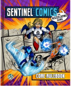 SENTINEL COMICS -  LIVRE DE BASE (ANGLAIS) -  RÈGLE DE BASE