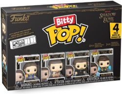 SHADOW & BONE: LA SAGA GRISHA -  PAQUET DE 4 MINI FIGURINES POP! - ALINA STARKOV, GENERAL KIRIGAN, MAL & ALINA STARKOV (KEFTA DORÉE) -  BITTY POP!