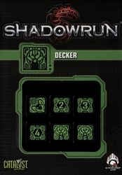 SHADOWRUN -  DECKER DICE SET -  Q-WORKSHOP