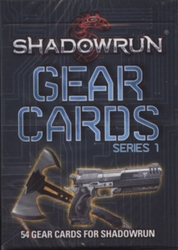 SHADOWRUN -  GEAR CARDS - SERIES 1 -  5E ÉDITION