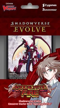 SHADOWVERSE EVOLVE -  CROSSOVER STARTER DECK - APOCALYPTIC FIRE (ANGLAIS) -  CARDFIGHT!! VANGUARD CSD03B