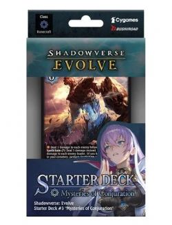 SHADOWVERSE EVOLVE -  MYSTERIES OF CONJURATION - STARTER DECK (ANGLAIS) 3 -  ADVENT OF GENESIS