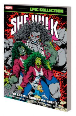 SHE-HULK -  THE COSMIC SQUISH PRINCIPLE (V.A.) -  EPIC COLLECTION 04 (1990-1991)