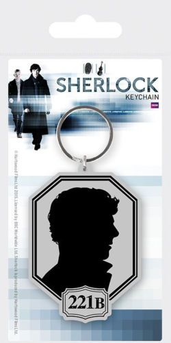 SHERLOCK -  PORTE-CLÉ EN PVC 