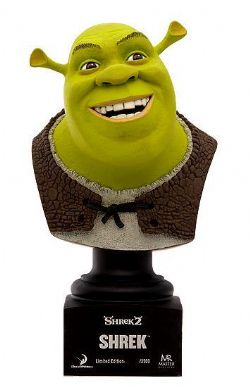 SHREK -  BUSTE EN POLYSTONE DE SHREK ÉDITION LIMITÉ (21 CM)