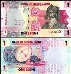 SIERRA LEONE -  1 LEONE 2022 (UNC) 34