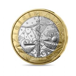 SIGNES ASTROLOGIQUES (2025) -  BALANCE -  PIÈCES DE LA FRANCE 2025 07