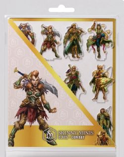 SKINNY MINIS 2D -  ELVES COMBAT -  FIGURINE JDR