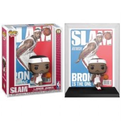 SLAM -  FIGURINE POP! EN VINYLE DE LA COUVERTURE DE NBA SLAM AVEC LEBRON JAMES (10 CM) 19