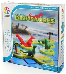 SMART GAMES -  L'ARCHIPEL DES DINOSAURES (FRANCAIS)