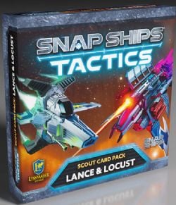 SNAP SHIPS TACTICS -  LANCE & LOCUST CARD PACK (ANGLAIS)