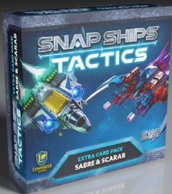 SNAP SHIPS TACTICS -  SABRE & SCARAB CARD PACK (ANGLAIS)