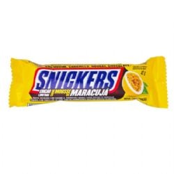 SNICKERS -  SABOR MOUSSE DE MARACUJA - MOUSSE AUX FRUITS DE LA PASSION (42 G)
