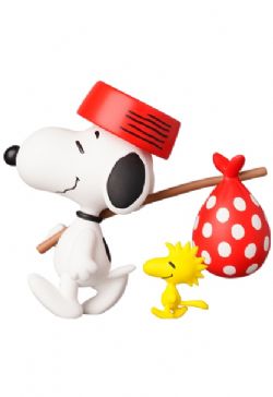 SNOOPY ET LES PEANUTS -  FIGURINE DE L'AMITIÉ DE SNOOPY ET WOODSTOCK -  ULTRA DETAIL FIGURE