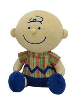 SNOOPY ET LES PEANUTS -  PELUCHE DE CHARLIE BROWN (28CM)