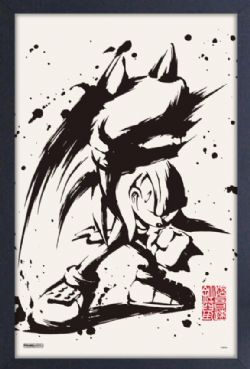 SONIC LE HÉRISSON -  IMAGE ENCADRÉE 